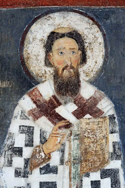 Icon of Saint Sava, first Archbishop of the Serbian Church